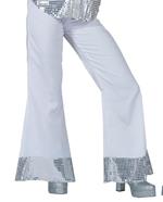 Pantaloni Disco Bianco Donna 36/38