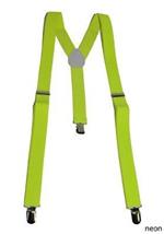 Bretelle Neon Gialle Elastico Mm25