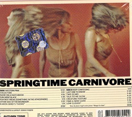 Springtime Carnivore - CD Audio di Springtime Carnivore - 2