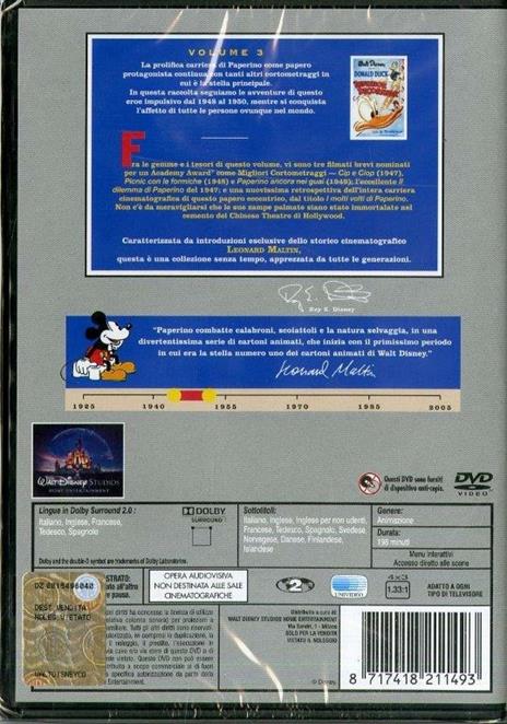 Walt Disney Treasures. Semplicemente... Paperino! Volume tre 1947 - 1950 - DVD - 2