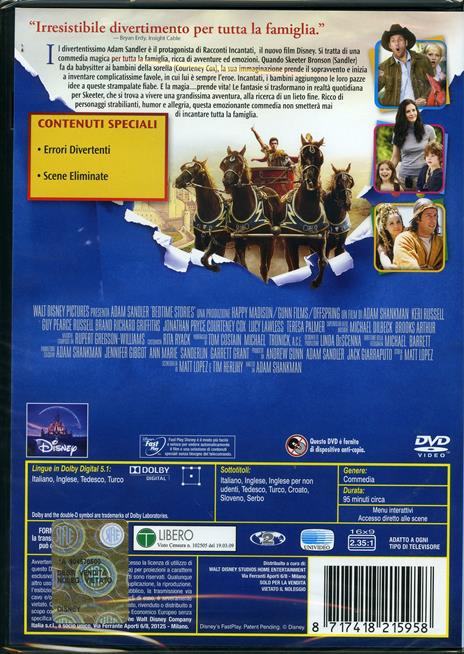 Racconti incantati di Adam Shankman - DVD - 2