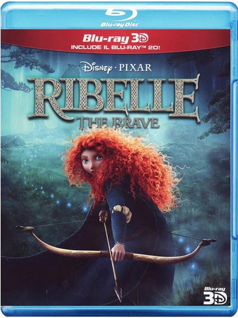 Ribelle. The Brave. 3D (Blu-ray + Blu-ray 3D) di Mark Andrews,Brenda Chapman,Steve Purcell - Blu-ray + Blu-ray 3D