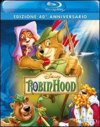 Robin Hood<span>.</span> edizione 40° anniversario di Wolfgang Reitherman,Don Bluth - Blu-ray