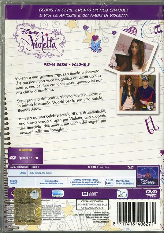 Violetta. Stagione 1. Vol. 3 - DVD - Film di Jorge Nisco , Martín Saban  Commedia | laFeltrinelli
