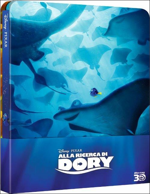 Alla ricerca di Dory 3D (Steelbook) di Andrew Stanton,Angus MacLane - Blu-ray