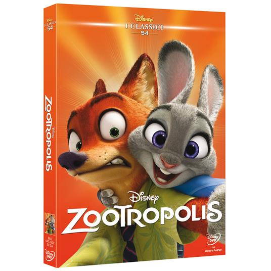 Zootropolis (DVD) - DVD - Film di Byron Howard , Rich Moore Animazione |  laFeltrinelli