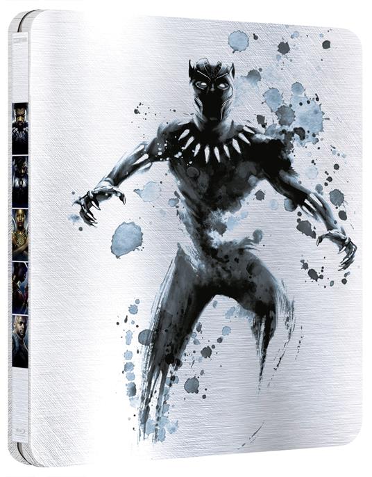 Black Panther. Con Steelbook (Blu-ray + Blu-ray 3D) di Ryan Coogler - Blu-ray + Blu-ray 3D