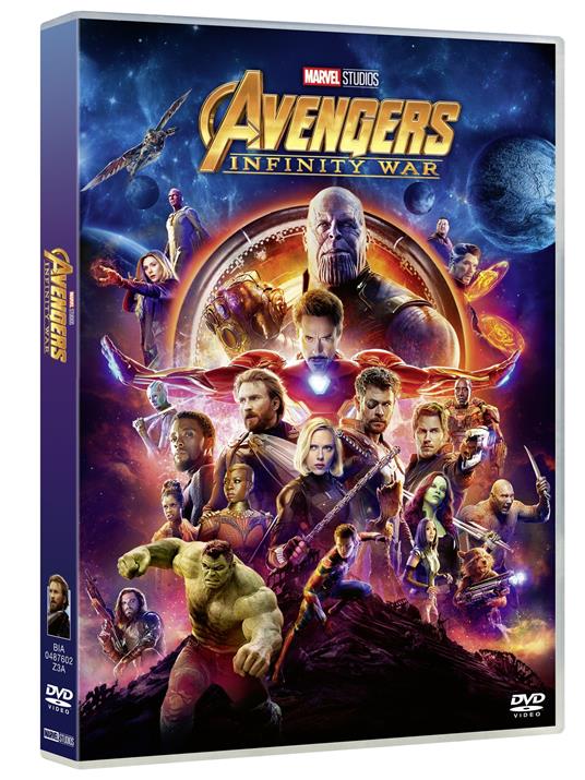 Avengers: Infinity War (DVD) di Joe Russo,Anthony Russo - DVD