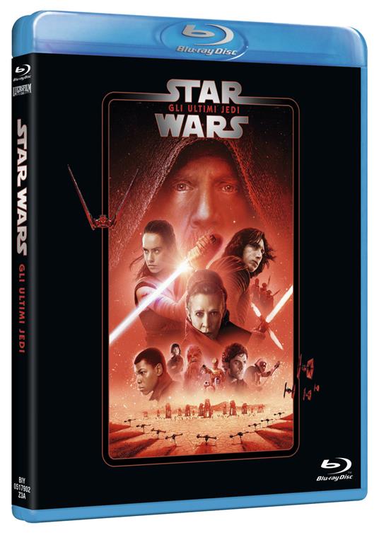 Star Wars. Episodio VIII. Gli ultimi Jedi (Blu-ray) - Blu-ray - Film di  Rian Johnson Fantastico | laFeltrinelli