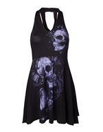 Vestito Donna Tg. XL Alchemy. Hasselt Dead Flowers Black