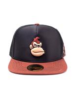 Cappellino Super Mario. Donkey Kong Eva Molded Screen Print Snapback Black