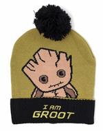 Berretto Marvel. Groot Kawaii Art Green