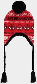 Berretto Marvel Spider-Man Xmas Laplander Beanie Red