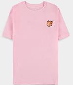 T-Shirt Donna Tg. S. Pokemon: Pixel Eevee Pink