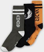 Star Wars: Obi Wan Kenobi - Men'S Crew Socks Multicolor (Calzini Unisex 43/46) (3Pack)