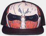 Attack On Titan: Men'S Snapback Cap Black (Cappellino)