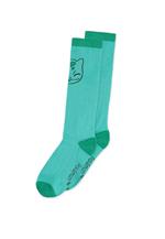 Calzini Uniisex Tg. 35/38 Pokemon: Bulbasaur Knee High Socks Multicolor