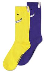 Calzini Tg 43/46 2Pack Assassination Classroom: Men''S Crew Socks Multicolor