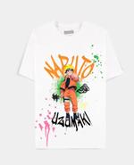 T-Shirt Unisex Tg. L Naruto: Uzumaki White