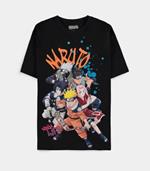 T-Shirt Unisex Tg. 2XL Naruto: Team Loose Fit Black