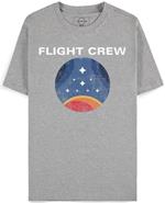 T-Shirt Unisex Tg. M Starfield: Flight Crew Grey