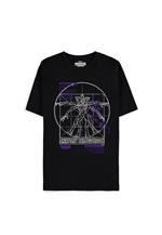 Stranger Things - Anatomy Demogorgon Men''S Short Sleeved T-Shirt - L Short Sleeved T-Shirts M Black