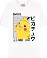 Pokemon: Pikachu White (T-Shirt Unisex Tg. L)