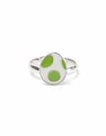 Anello Nintendo. YoshìS Egg Super Mario Ring Metal Green