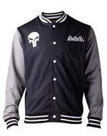 Giacca Unisex Tg. M Marvel. The Punisher Varsity Baseball Multicolor