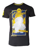 T-Shirt Unisex Tg. S. Pokemon: City Psyduck Black