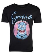 T-Shirt Unisex Tg. L. Disney: Aladdin Genius Black