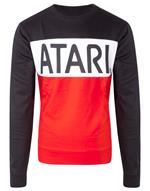 Felpa Con Cappuccio Unisex Tg. S. Atari: Cut & Sew Multicolor