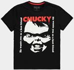 T-Shirt Unisex Tg. M Universal Chucky Best Friend Black