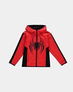 Marvel: Spider-Man - Miles Morales - Spider Tec Red (Felpa Con Cappuccio Bambino Tg. 146/152)