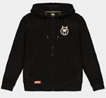 Marvel: Loki - Logo Badge Zipper Black (Felpa Con Cappuccio Unisex Tg. M)