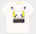 Pokemon - #025 - Women'S Short Sleeved T-Shirt - 2Xl Short Sleeved T-Shirts F White