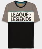 League Of Legends: Cut & Sew Core Black (T-Shirt Unisex Tg. 2XL)