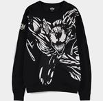 Marvel: Venom Double Sleeved Black (Felpa Con Cappuccio Unisex Tg. 2XL)