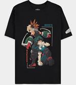 My Hero Academia - Izuku Midoriya Black (T-Shirt Unisex Tg. M)