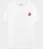 T-Shirt Unisex Tg. S. Pokemon: Magikarp & Gyarados White