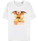 Pok?Mon - Charizard Men'S Short Sleeved T-Shirt - L Short Sleeved T-Shirts M Black