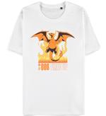 Pok?Mon - Charizard Men'S Short Sleeved T-Shirt - Xl Short Sleeved T-Shirts M Black