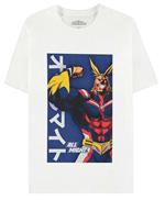 My Hero Academia: White All Might Poster White (T-Shirt Unisex Tg. L)