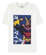 My Hero Academia: White All Might Poster White (T-Shirt Unisex Tg. 2XL)