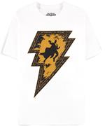 T-Shirt Unisex Tg. S Black Adam: Men''S White