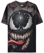 T-Shirt Unisex Tg. M Marvel: Venom - Digital Printed Multicolor