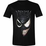 T-Shirt Unisex Tg. XL Venom. Venom 2 Faced Black