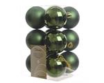 12 Palline Di Natale Verde Pino 6Cm Albero Di Natale Addobbi Decorazioni