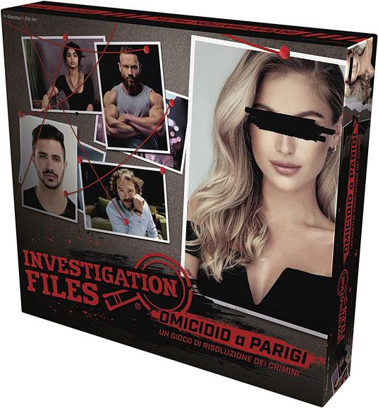 Investigation Files - Omicidio A Parigi. Gioco da tavolo