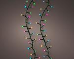 Luci Di Natale 500 Led 1100Cm Multicolor 8 Giochi Di Luce Addobbi Albero Interno Esterno